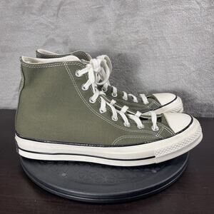 Converse Chuck Taylor 70 High Top Men's Size 9.5 Utility Green Lace Up Sneakers